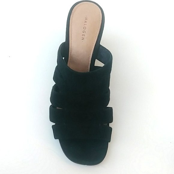 NWD Halogen Annabelle Suede Wedge Slide - Picture 3 of 5